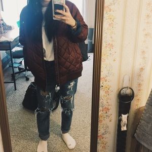 Old Navy Kids Maroon Bomber